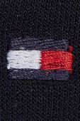 Дитяча кофта Tommy Hilfiger колір синій з капюшоном з аплікацією (3228858)