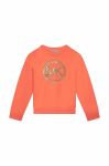 Дитяча кофта Michael Kors колір помаранчевий з принтом (3057446)