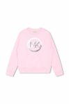 Дитяча кофта Michael Kors колір рожевий з принтом