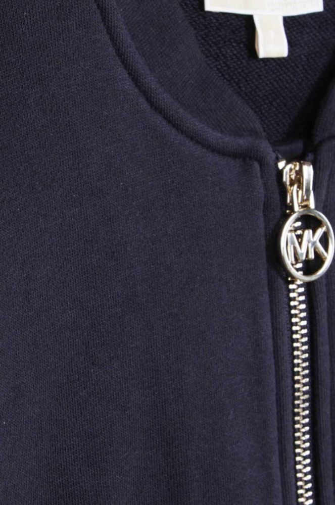 Дитяча бавовняна кофта Michael Kors колір синій з принтом (3081467) фото 3