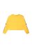 Дитяча кофта Karl Lagerfeld колір жовтий з аплікацією (3094260)