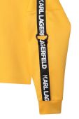 Дитяча кофта Karl Lagerfeld колір жовтий з аплікацією (3094317)