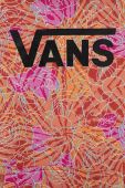 Дитяча бавовняна кофта Vans ROSE CAMO PRINT HOODIE CYCLAMEN колір помаранчевий з капюшоном візерунок