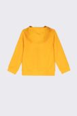 Дитяча кофта Coccodrillo колір помаранчевий з капюшоном однотонна Дитяча кофта Coccodrillo колір помаранчевий з капюшоном однотонна
