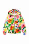 Дитяча бавовняна кофта Desigual з капюшоном візерунок колір барвистий (3043319) Дитяча бавовняна кофта Desigual з капюшоном візерунок колір барвистий (3043319)