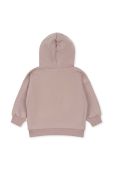 Дитяча бавовняна кофта Konges Sl?jd колір рожевий з капюшоном з аплікацією
