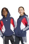 Дитяча кофта adidas U 3S CB HOODIE колір синій з капюшоном візерунок (2970041)