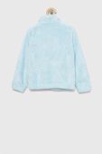 Дитяча кофта Columbia Fire Side Sherpa Full Zip однотонна колір блакитний