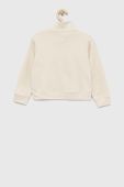 Дитяча кофта Columbia Columbia Trek French Terry 1/2 Zip колір бежевий однотонна