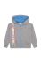 Дитяча кофта Marc Jacobs колір сірий з капюшоном з принтом (3202452)