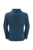 Дитяча кофта Jack Wolfskin VILLI BUTTON FLEECE K колір синій з аплікацією