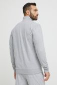 Кофта HUGO чоловіча колір сірий однотонна