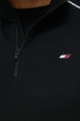 Кофта Tommy Hilfiger чоловіча колір чорний однотонна (2873703)