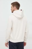 Кофта Tommy Hilfiger чоловіча колір бежевий з капюшоном з аплікацією (2815810)