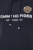 Кофта Tommy Hilfiger чоловіча колір синій з капюшоном з аплікацією (2815805)