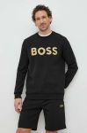 Кофта BOSS BOSS GREEN чоловіча колір чорний з аплікацією (2872351)