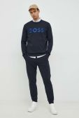 Кофта BOSS BOSS GREEN чоловіча колір синій з аплікацією