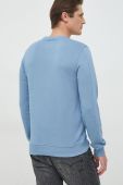 Кофта Guess чоловіча  з принтом колір блакитний (2890301)