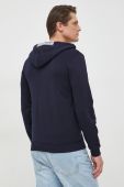 Кофта Guess чоловіча колір синій з капюшоном з аплікацією (2887195)
