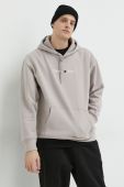 Кофта Tommy Jeans чоловіча колір сірий з капюшоном з аплікацією (2826971)