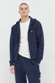кофта Tommy Jeans чоловіча колір синій з капюшоном з принтом