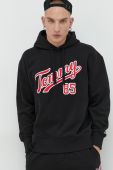 Кофта Tommy Jeans чоловіча колір чорний з капюшоном з аплікацією (2873733)