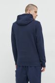 Бавовняна кофта Tommy Jeans чоловіча колір синій з капюшоном з аплікацією (2827005)