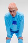 Кофта Karl Lagerfeld Jeans чоловіча  з принтом колір блакитний (3352301) Кофта Karl Lagerfeld Jeans чоловіча  з принтом колір блакитний (3352301)