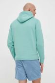 Кофта Polo Ralph Lauren чоловіча колір зелений з капюшоном однотонна (3256615)