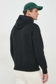 Кофта Polo Ralph Lauren чоловіча колір чорний з капюшоном з аплікацією (2850725)