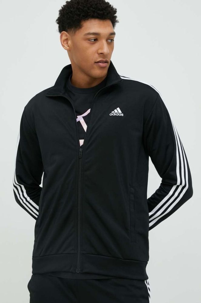 Спортивний костюм adidas чоловічий колір чорний (2983584) фото 3