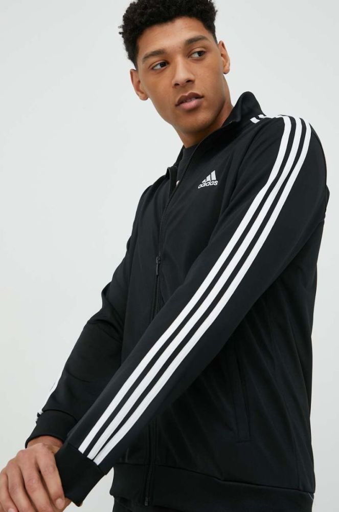 Спортивний костюм adidas чоловічий колір чорний (2983584) фото 5