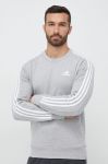 Бавовняна кофта adidas чоловіча колір сірий меланж (2995544) Бавовняна кофта adidas чоловіча колір сірий меланж (2995544)