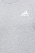 Бавовняна кофта adidas чоловіча колір сірий меланж (2995544)