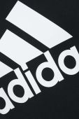 Бавовняна кофта adidas чоловіча колір чорний з принтом (2983589)