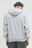 Кофта Karl Kani чоловіча колір сірий з капюшоном меланж