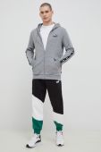 Кофта Puma чоловіча колір сірий з капюшоном меланж (3073431)