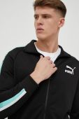Кофта Puma чоловіча колір чорний візерунок