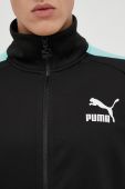 Кофта Puma чоловіча колір чорний візерунок