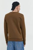 Кофта Jack & Jones JCOBLUR PANEL SWEAT CREW NECK FST чоловіча колір зелений з принтом 12225433