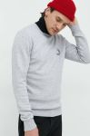 Кофта Jack & Jones JCOBLUR PANEL SWEAT CREW NECK FST чоловіча колір сірий з принтом 12225433