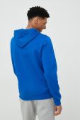 Кофта Reebok чоловіча з капюшоном з принтом колір блакитний