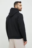 Кофта adidas чоловіча колір чорний з капюшоном з аплікацією (2929168)