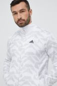 Кофта adidas чоловіча колір білий візерунок