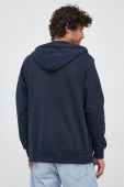 Бавовняна кофта Pepe Jeans Edward чоловіча колір синій з капюшоном з принтом