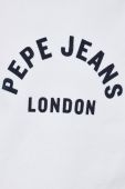 Бавовняна кофта Pepe Jeans чоловіча колір білий візерунок (3122227)