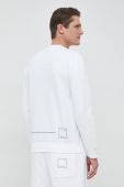 Кофта Armani Exchange чоловіча колір білий візерунок