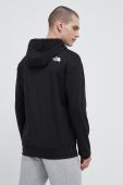 Кофта The North Face чоловіча колір чорний з капюшоном однотонна (3166458)