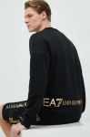 Кофта EA7 Emporio Armani чоловіча колір чорний з принтом (2887160) Кофта EA7 Emporio Armani чоловіча колір чорний з принтом (2887160)