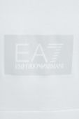 Кофта EA7 Emporio Armani чоловіча колір білий з аплікацією